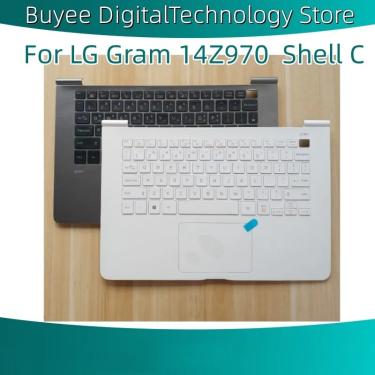 Imagem de Novo Teclado Do Portátil Original Para LG Gram 14Z970 Fit LG Gram15Z970 Shell C Palmrest TopCase