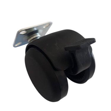 Imagem de Rodizio Para Móveis De Nylon Com Freio Placa 38X38 S90 C Mf