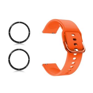 Imagem de Kit Amazfit GTR 3/3 PRO / 2 / 2e (Pulseira) + (Película) Proteção Tela Smartwatch 3D (Orange)
