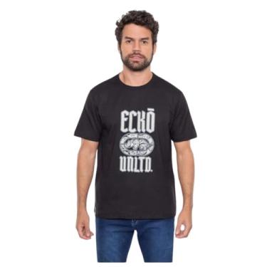 Imagem de Camiseta Masculina Ecko Logo Vintage Preta
