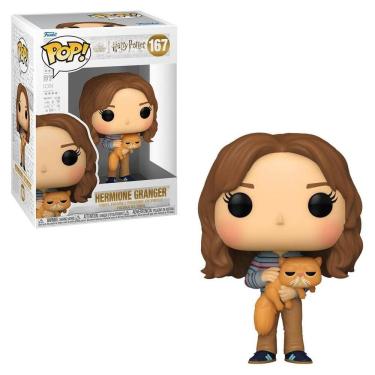 Imagem de Funko Pop Harry Potter Hermione Granger with Crookshanks 167