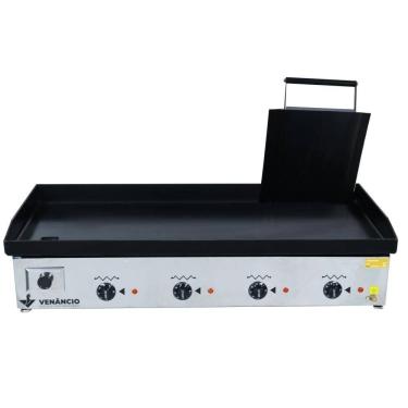 Imagem de Chapa Bifeteira Elétrica 100cm Venâncio Deguste Luxo 4,76mm de Espessura com Prensa 220V CE100-49816