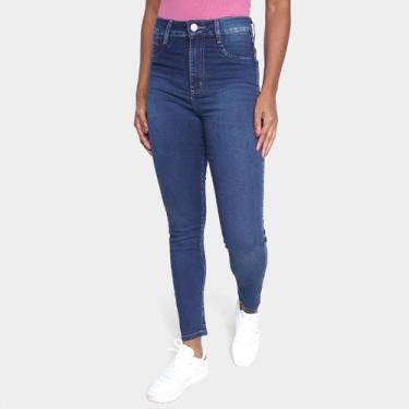 Imagem de Calça Jeans Sawary Cigarrete Push Up Feminina