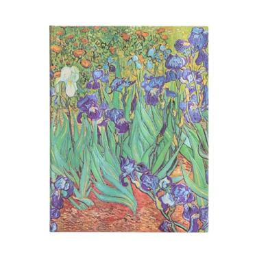 Imagem de PAPERBLANKS VAN GOGH’S IRISES ULTRA PB8202-6: Hardcover, 120 gsm, ribbon marker, memento pouch, elastic closure, book edge printing
