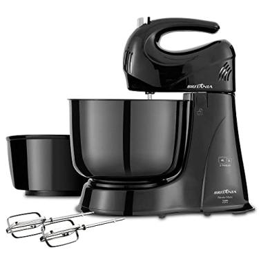 Imagem de Batedeira, Perola Maxx, 2 Tigelas 2 e 4L, Preto, 110v, Britânia