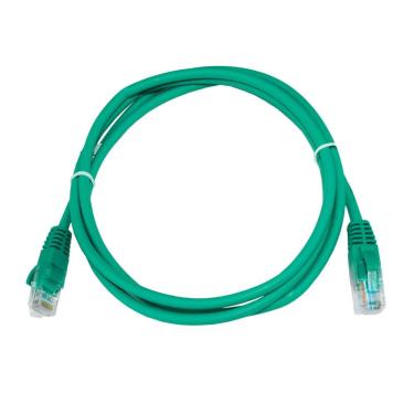 Imagem de Cabo de Rede UTP (Patch Cord) RJ45 Cat 6 - 1.5 metros - Verde - Seclan CY-5128-CAT6-1.5M-GR