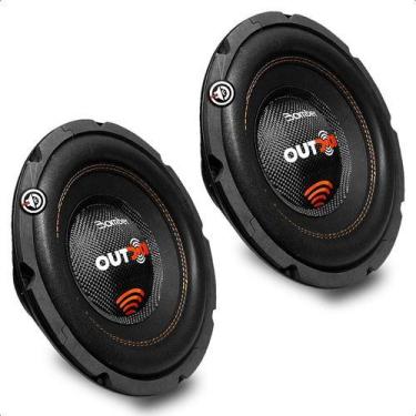 Imagem de Par Som Automotivo Alto falante Subwoofer Bomber 10 Polegadas Outdoor 
