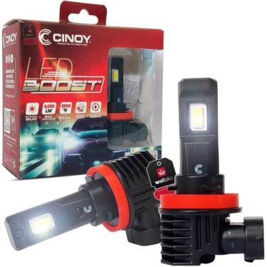Imagem de Lâmpada Super Led Mini Cinoy Boost 6000k H8 H9 H11 60W 6000Lm 