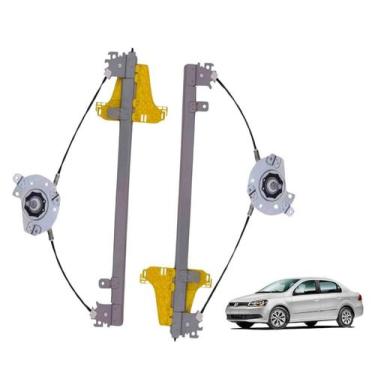 Imagem de Par Maquina Vidro Manual Voyage G5 G6 Trend Power Traseira - Sp. Repos