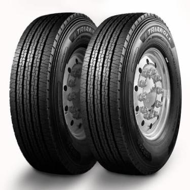 Imagem de Kit 2 Pneus Triangle Tr685 215/75 R17.5 135/133 L 16pr Liso