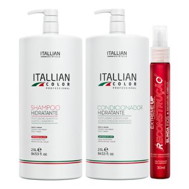 Imagem de Kit Shampoo 2,5 L Condicionador 2,5 Itallian Color Lavatório SHAMPOO E CONDICIONADOR 2,5L