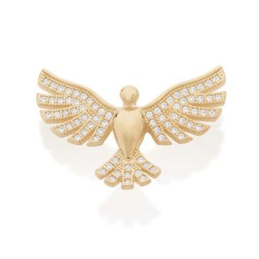 Imagem de Pingente  banhado ouro 3x 24k 18k e 22k  feminino espírito santo crave