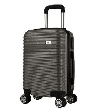 Imagem de MALA DE VIAGEM  GRANDE EM ABS C/ RODINHAS 360º - EAGLE - AC32, Chumbo