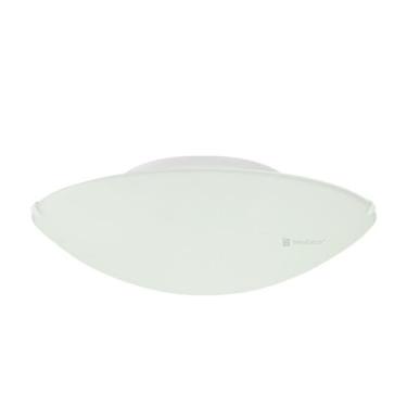 Imagem de Luminária de Teto Plafon Taschibra Jurerê Redondo 25cm Vidro Fosco 1xE