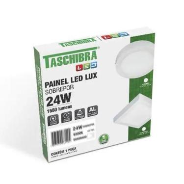 Imagem de Painel led sobrepor quadrado bivolt 24w - taschibra