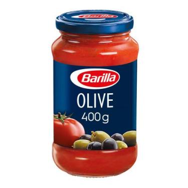 Imagem de Molho de Tomate com Azeitonas Verdes e Pretas Barilla 400g