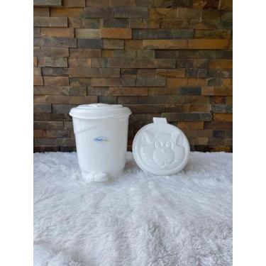 Imagem de Lixeira basculante Infantil Quarto bebe capacidade de 8 Litros - PLAST