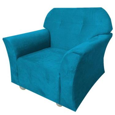 Imagem de Sofá Infantil Poltrona Criança Jolie - Beatriz Decor , TURQUESA