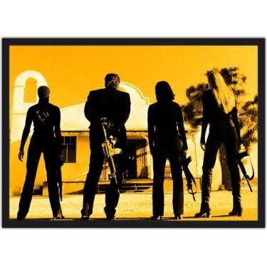 Imagem de Quadro Decorativo Kill Bill Filmes Cinema Decorações Com Moldura G01 -