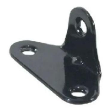 Imagem de Cantoneira 722 Fixação Preta 03 Furos Para Móveis 20 Peças - comercial