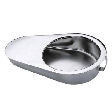 Imagem de Comadre Tipo Pá em Inox Capacidade 2,5 Litros (ARTINOX)