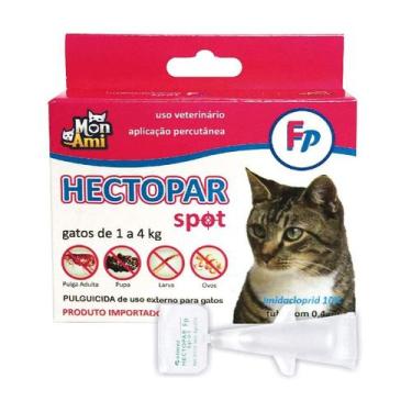 Imagem de Hectopar Spot Fp para Gatos de 1kg a 4kg - Mon Ami