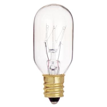 Imagem de Satco Lâmpada S4718 130V base candelabro 15-Watt T7, transparente