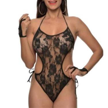 Imagem de Fantasias Sensuais Femininas - S26 - Fanáticos Por Cintas, Único, Rend