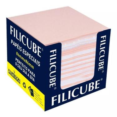 Imagem de Bloco de Papéis Especiais para Lembrete Filicube 86x86 mm 650 Folhas 9