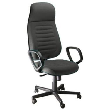 Imagem de Cadeira Presidente com Espaldar Alto Linha Blenda Cinza - Design Offic
