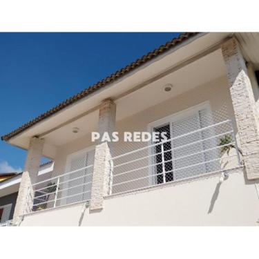 Imagem de Kit Completo Rede de Proteção Janelas Sacadas Crianças Gatos 1,50m  3,