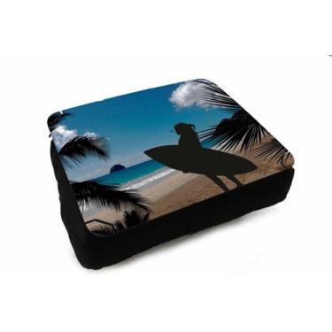 Imagem de Almofada Bandeja para Notebook Laptop Náutico Oceania Praia Mar - Delu
