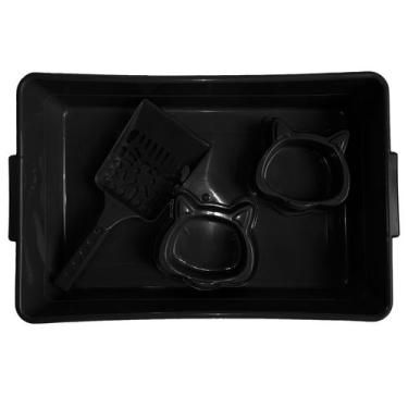 Imagem de Caixa de Areia Higiênica para Gatos Kit Fun Cat Twoo Pets - ALVORADA, 