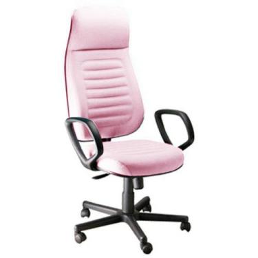 Imagem de Cadeira Presidente com Espaldar Alto Linha Blenda Rosa - Design Office