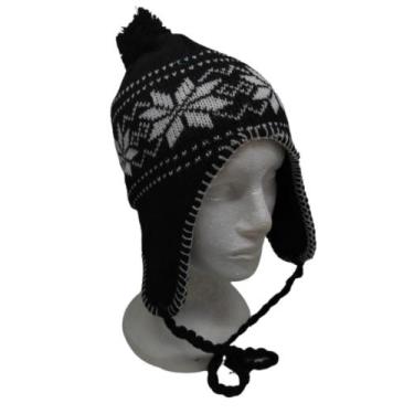 Imagem de Touca Original Lã Peruana Adulto Gorro Chaves Inverno Frio - LONTCHI