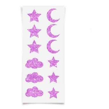 Imagem de Adesivo com Glitter Festa dos Sonhos - 12 unidades - Cromus - Rizzo Fe