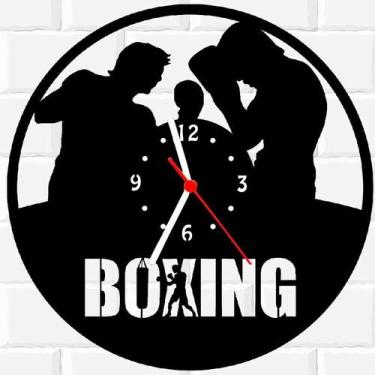 Imagem de Relógio De Madeira MDF Parede Boxe Luta Academia 2 - 3D Fantasy