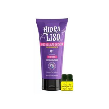 Imagem de Selagem Hidra Liso Progressiva De Chuveiro Orgânica 200 Ml - Hidraliso