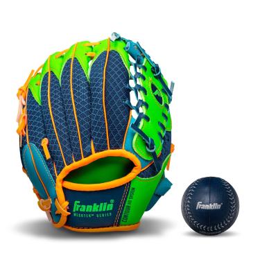 Imagem de Luva de beisebol Franklin Sports Meshtek Tball 9.5 Kids Navy