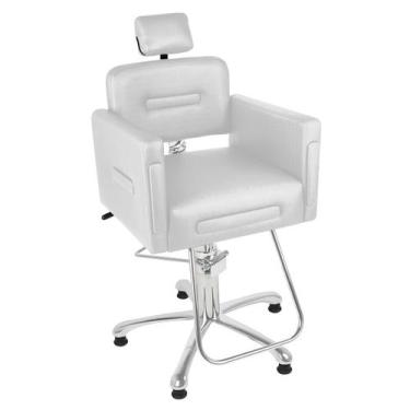 Imagem de Cadeira Cabeleireiro Encosto Reclinável Supremo - Base Pentapé - CC&S,