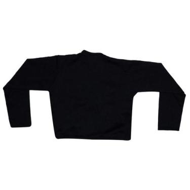 Imagem de Casaquinho para Ballet em Helanca Infantil Preto - Art Dança, M