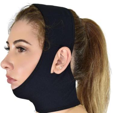 Imagem de Cinta Modeladora Facial Bichectomia (M02) - Fanáticos Por Cintas, Pret