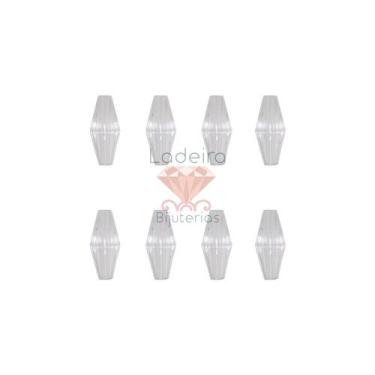 Imagem de Arroz sextavado passante 11x25mm em acrilico com 50gr - - Nenhum fabri