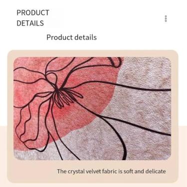 Imagem de Tapetes redondos para sala de estar, quarto, sala de estudo, sofá, mesa de centro, cama, cadeiras, tapetes resistentes à sujeira, sjr4,60X60CM (2X2FT