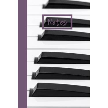 Imagem de Piano Keys Lined Notebook