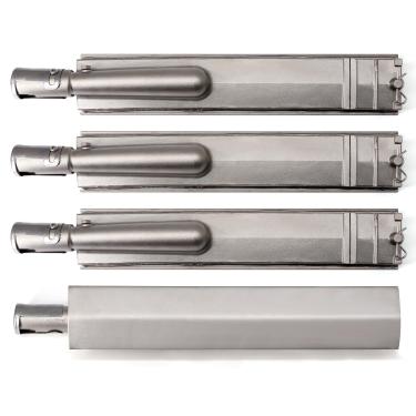 Imagem de Criditpid Peças de substituição de queimador de aço inoxidável fundido de 15 13/16 polegadas para Jennair 720-0061,720-0062,720-0063,720-0100, Nexgrill 720-0165,720-0671, Charbroil Cal Flame Beefeater