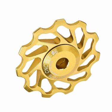 Imagem de Conjunto de Polia de Roda Guia de Rolamento de Rolo de Polia de Desviador Traseiro de Bicicleta (11T)