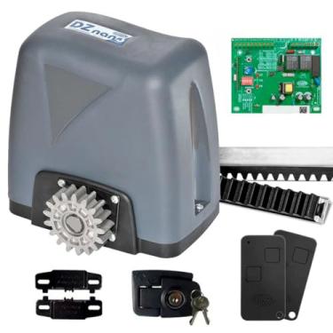 Imagem de Motor Para Portão Eletrônico Dz Nano 36 Turbo 1/4 HP Rossi 4 Metros de Cremalheira (127)