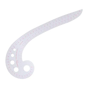 Imagem de Réguas de Costura, Régua de Vírgula Régua de Classificação Multifuncional Ferramenta de Corte de 6 Palavras Régua Curva Régua de Curva de Costura Régua Curva Régua de Curva