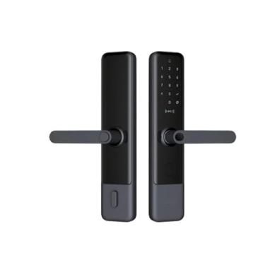 Imagem de Fechadura Inteligente Aqara N200 Preta Biométrica com Impressão Digital, Bluetooth, Senha e NFC para Casa Inteligente